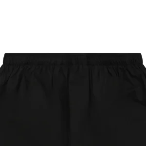 Balenciaga Distressed Gothic Script Print Shorts