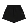 Blcg Distressed Gothic Script Print Shorts