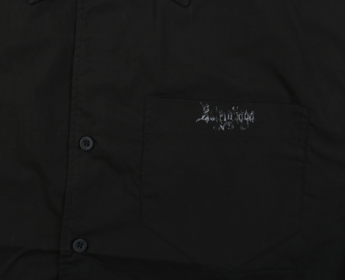 Balenciaga Distressed Gothic Script Print T-Shirt9.jpeg
