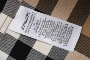 Burberry Large Check Harrington Jacket Wash label