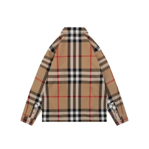 Burberry Large Check Harrington Jacket Back view