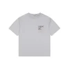 Loe Pocket Contrast Anagram Embroidery T-Shirt (Grey/Black)