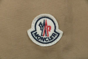 Moncler Logo Patch Double Pocket T-Shirt Brown Brand