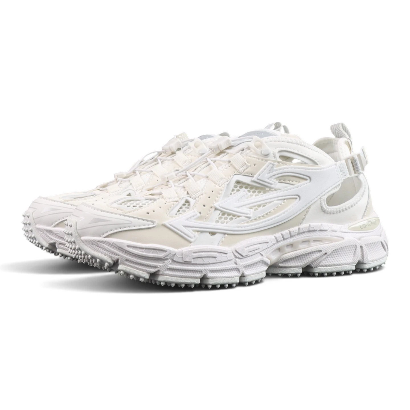 Off-White Be Right Back Open Sneakers 'WHITE - WHITE'