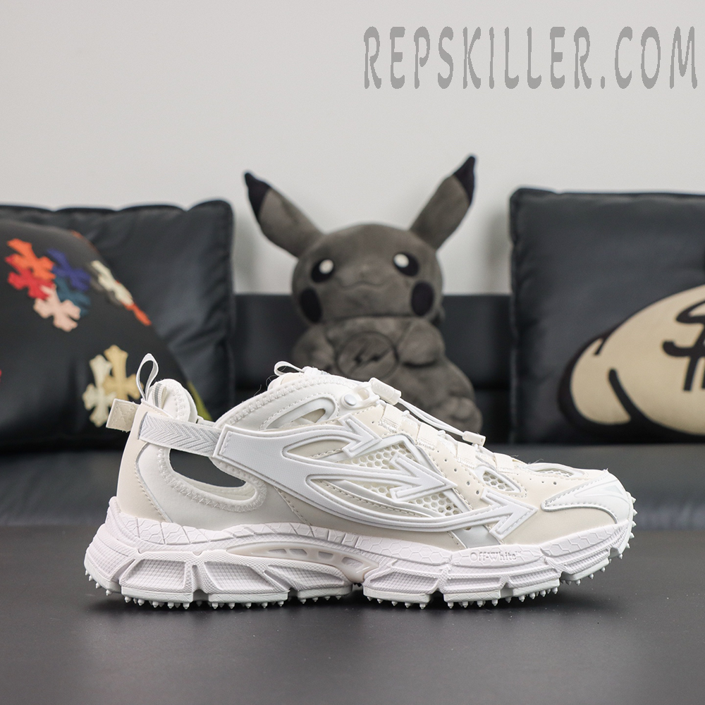 Off-White Be Right Back Open Sneakers 'WHITE - WHITE'