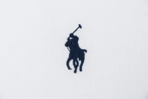 Ralph Lauren Contrast Trim Pony Embroidered Polo T-Shirt White Brand
