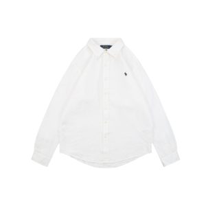 Ralph Lauren Linen Shirt White Front view