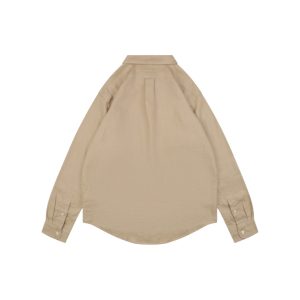 Ralph Lauren Linen Shirt Khaki Back view