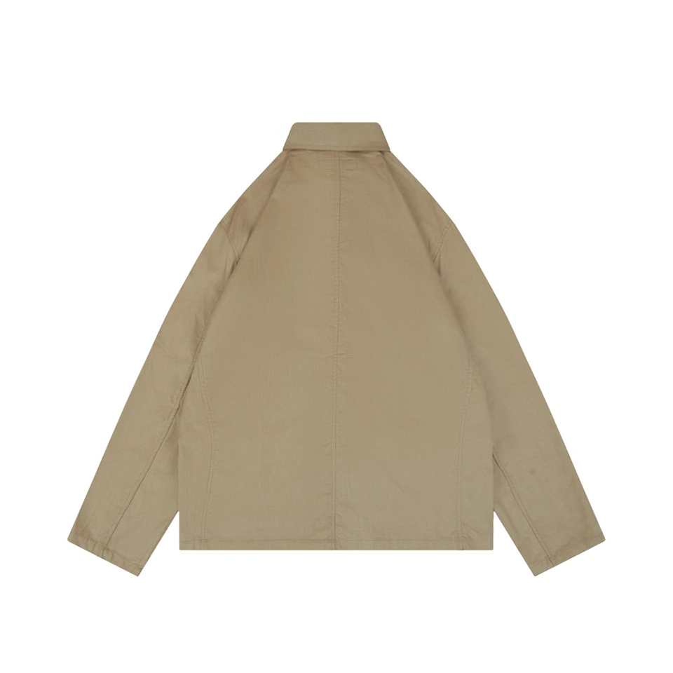 Ralph Lauren Pony Chinese Frog Button Corduroy Jacket Back view
