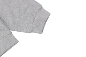 Ralph Lauren Pony Embroidered Ribbed Full-Zip Track Jacket Grey