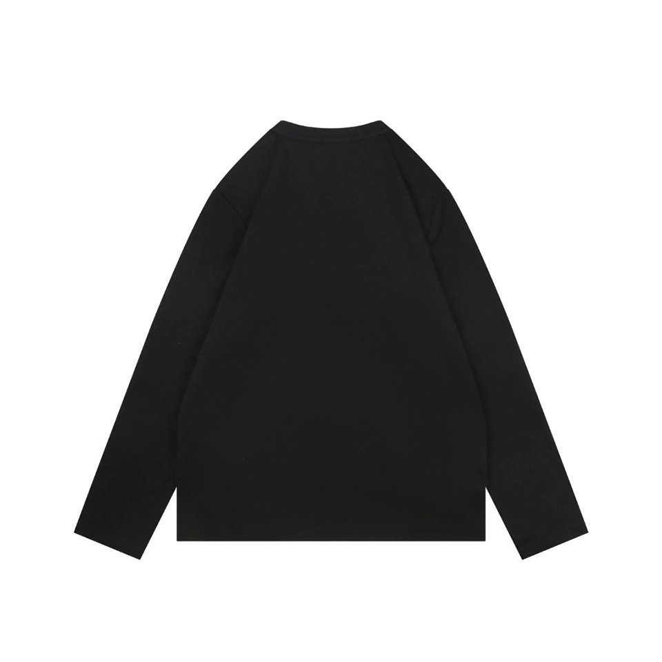 Ralph Lauren Pony Logo Embroidered Shirt Black Back view