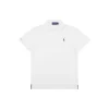 Ralph Lauren Purple Pony Logo Polo T-Shirt (White/Black)