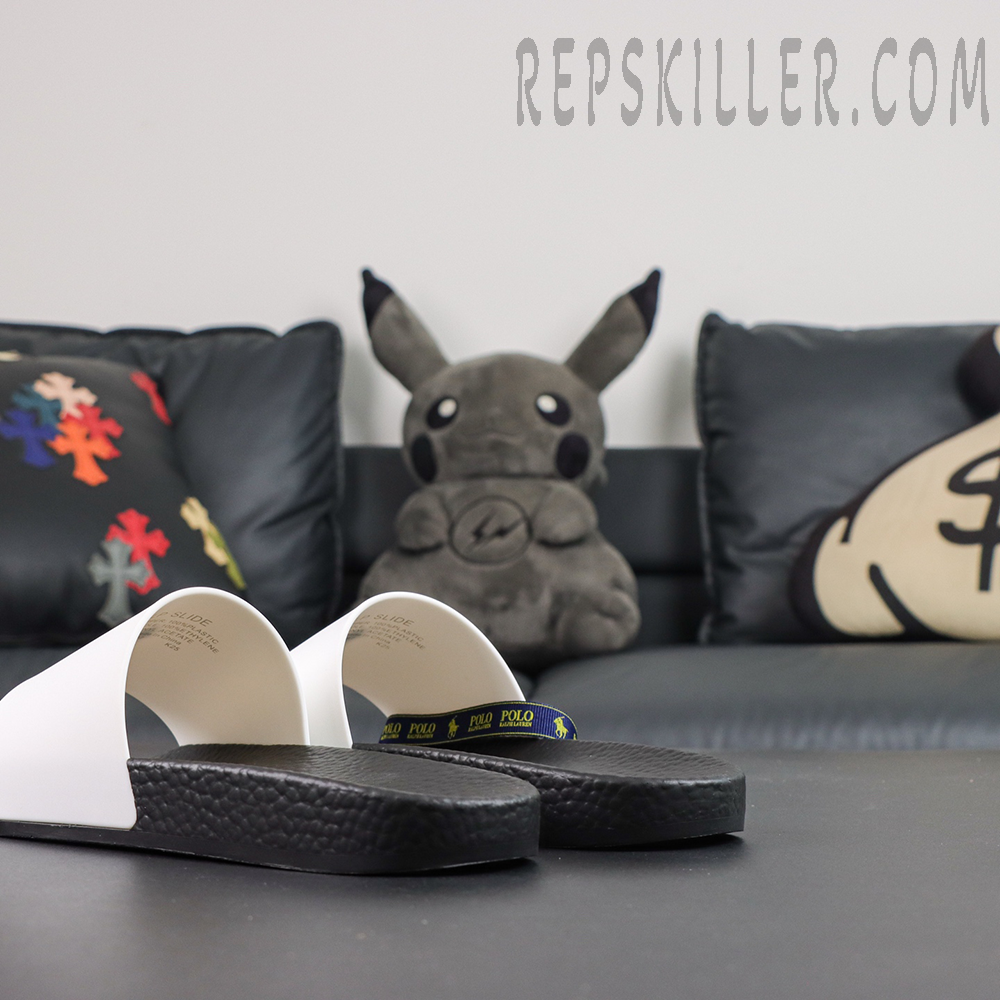 Ralph Lauren Signature Pony Slide 'Black:White'5.jpg