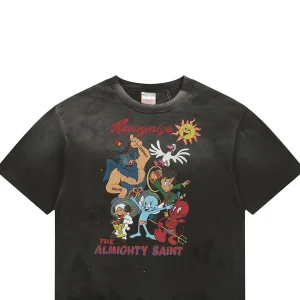 Saint Michael Almighty Saint Cartoon Graphic T-Shirt1.jpeg