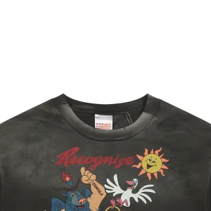 Saint Michael Almighty Saint Cartoon Graphic T-Shirt