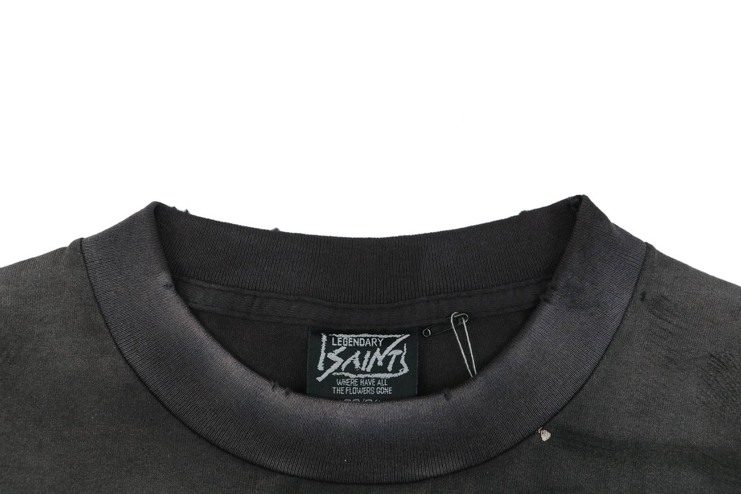 Saint Michael Dream Master Sacred Heart Graphic T-Shirt Collar