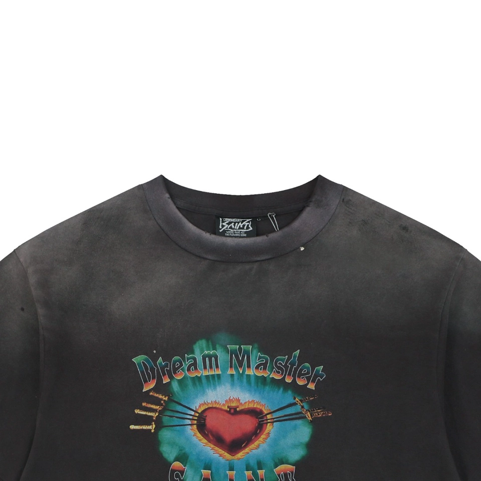 Saint Michael Dream Master Sacred Heart Graphic T-Shirt