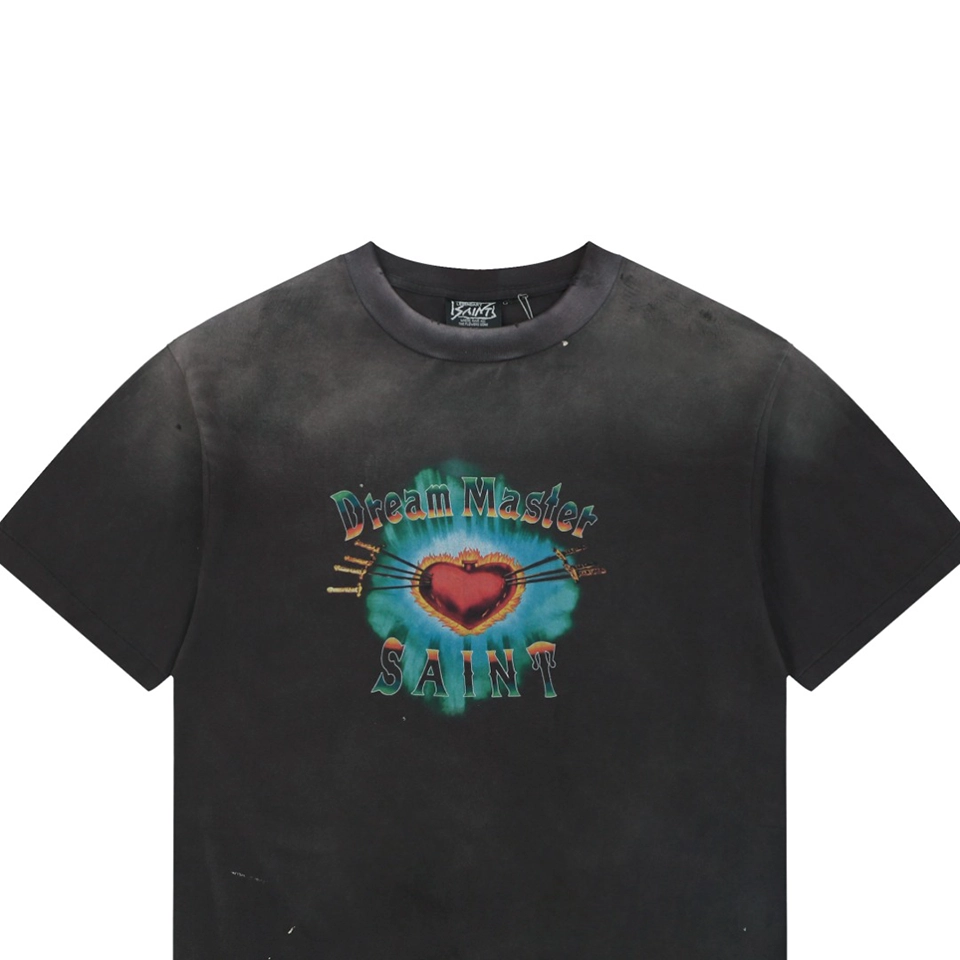 Saint Michael Dream Master Sacred Heart Graphic T-Shirt