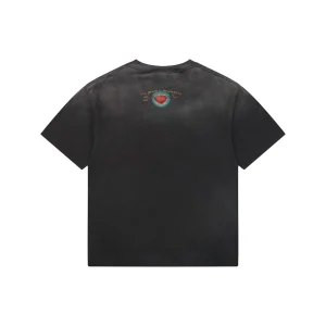 Saint Michael Dream Master Sacred Heart Graphic T-Shirt Back view