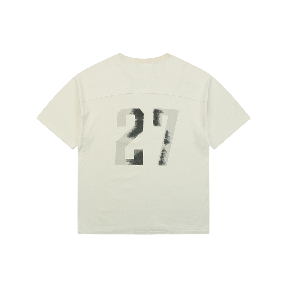 Saint Michael I Love SAINT Heart Graphic Vintage T-Shirt Back view