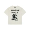 Saint Michael Imagine Peace Bed-In Graphic T-Shirt