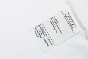 Saint Michael x Air Jordan Wings Jumpman Graphic T-Shirt Wash label