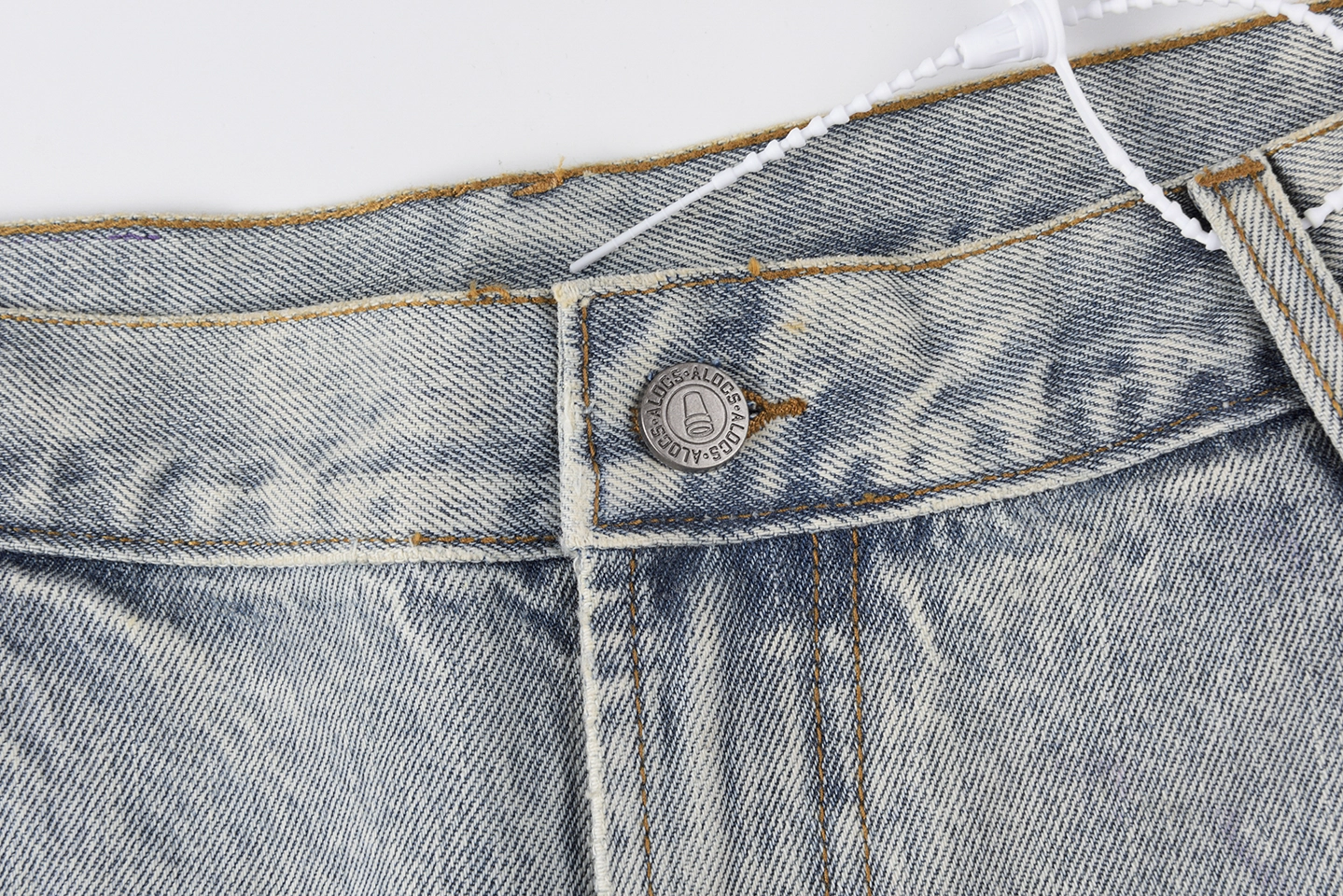 That’s A Awful Lot Of Cough Syrup Rhinestone Denim Shorts8