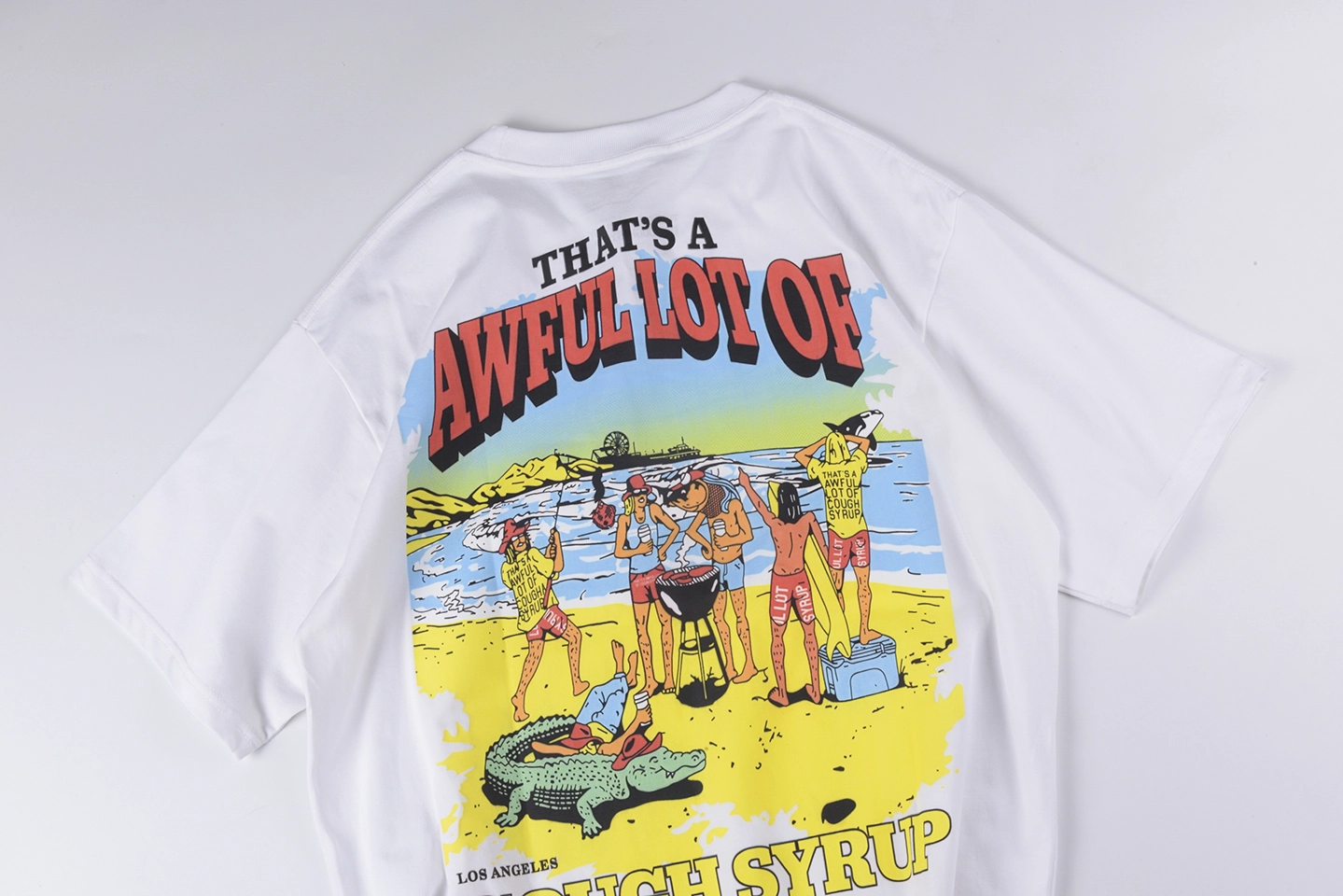 That’s A Awful Lot Of Cough Syrup Surf Shop Graphic T-Shirt6