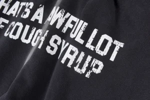 That’s A Awful Lot Of Cough Syrup Vertical Text Sweatpants10