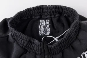 That’s A Awful Lot Of Cough Syrup Vertical Text Sweatpants8
