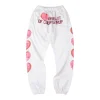 That’s A Awful Lot of Cough Syrup Heart Graphic Sweatpants (White/Black)