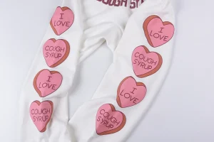 That’s A Awful Lot of Cough Syrup Heart Graphic Sweatpants5