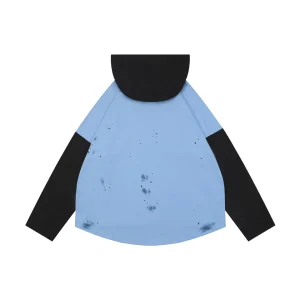 We11done Blue Black Layered Hooded Shirt9.jpg