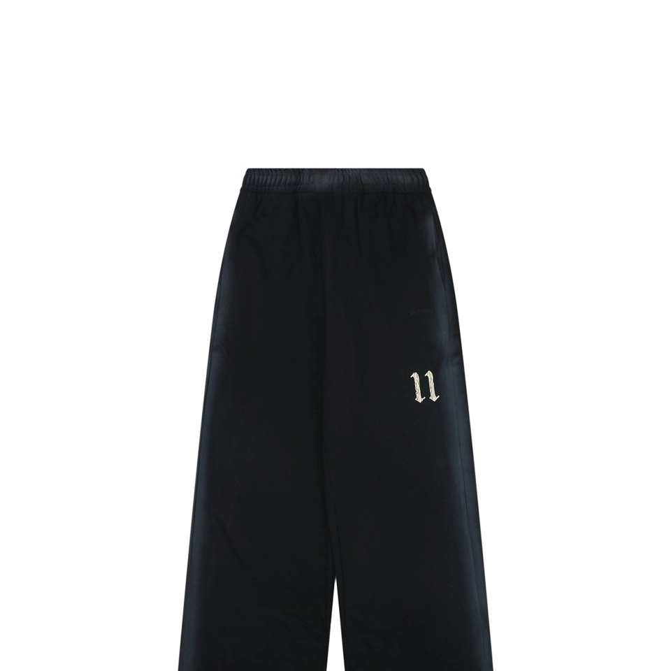 We11done Distressed 11 Logo Printed Wide Leg Pants8.jpeg