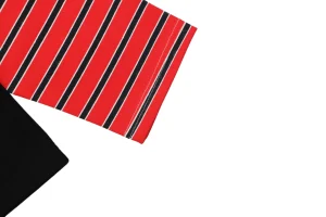 We11done Graphic Layered Striped Sleeve Shirt