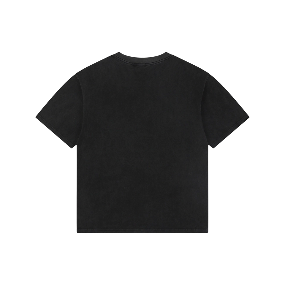 We11done Reversed Slogan Graphic Print T-Shirt Back view